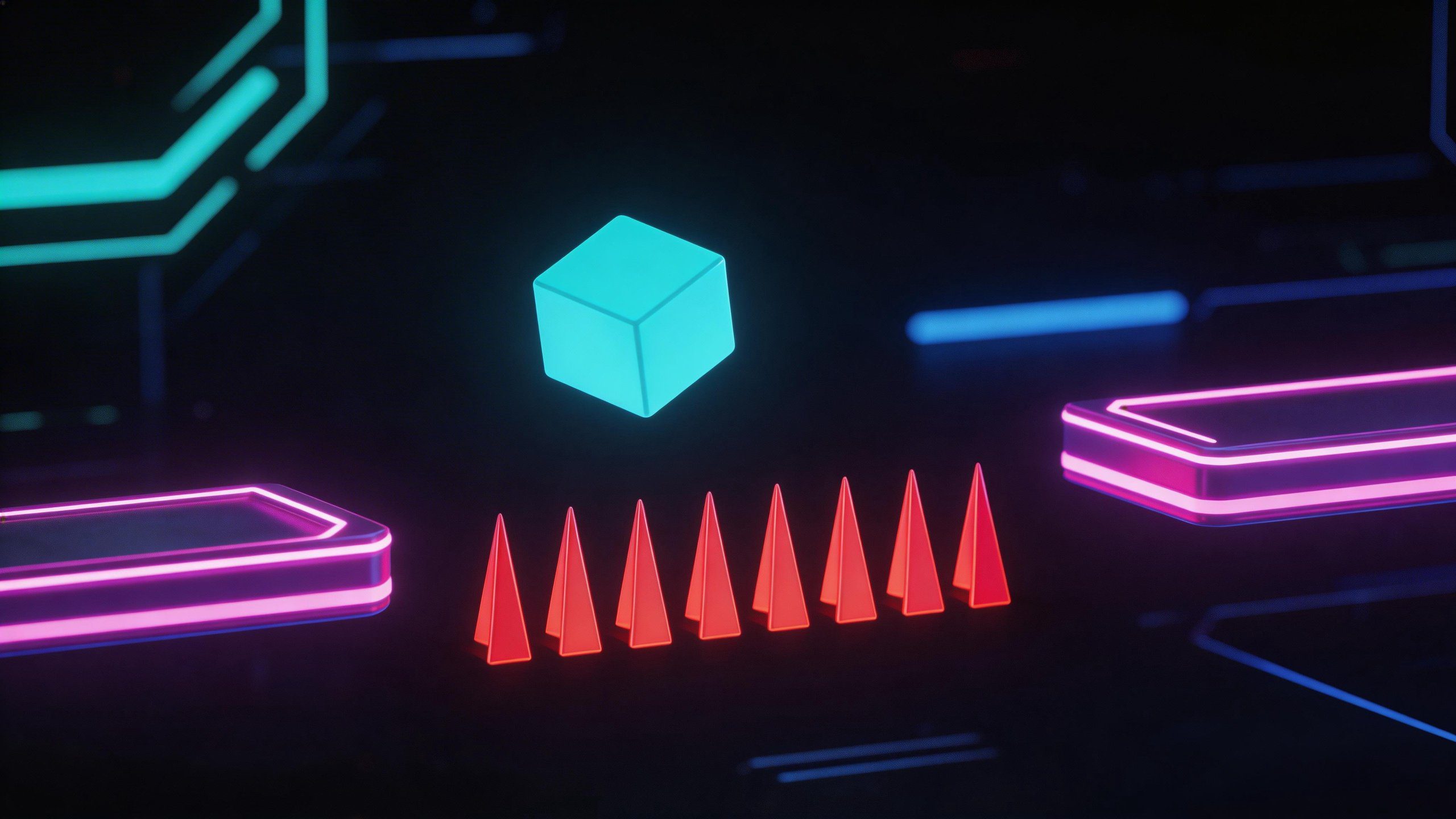 Geometry Lite gameplay